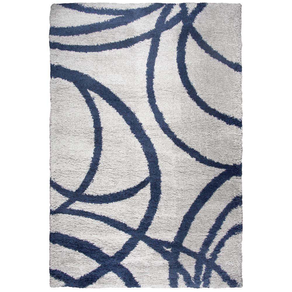 Midnight Gray 5'3" x 7'3" Power-Loomed Rug- MT1011. Picture 3