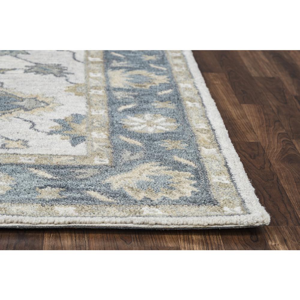 Napoli Neutral 10' x 14' Hand-Tufted Rug- NP1002. Picture 3