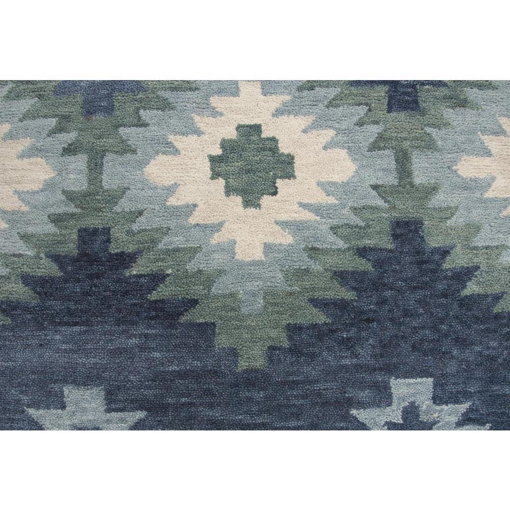 Hand Tufted Cut Pile Wool Rug, 5' x 8'. Picture 3