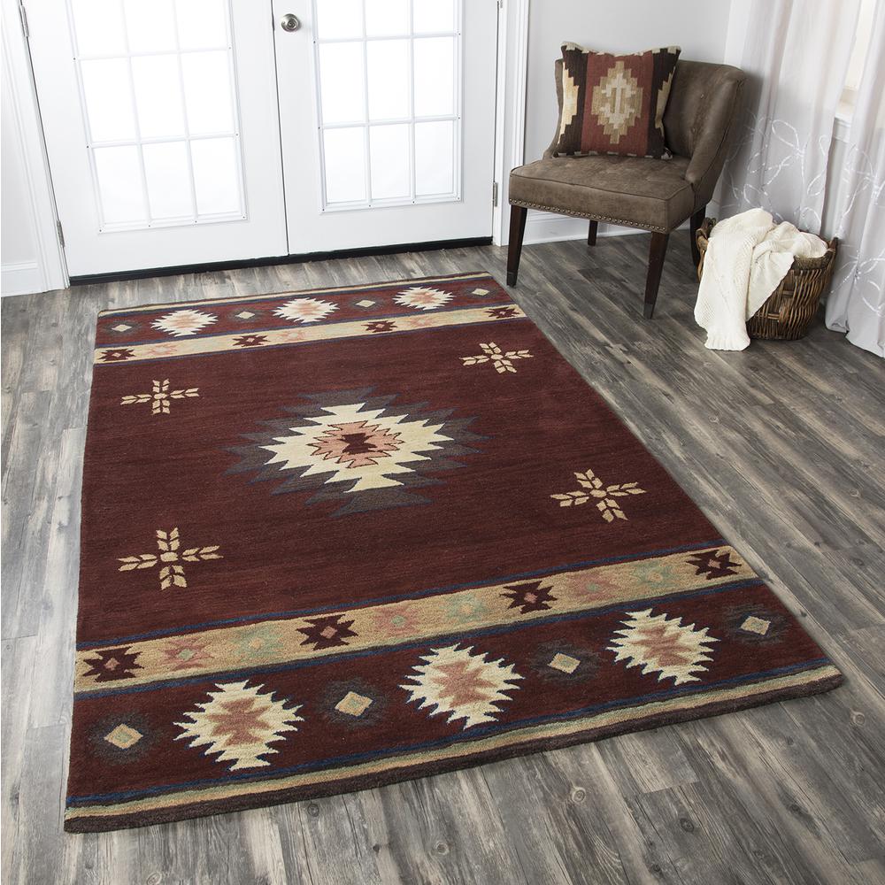 Hand Tufted Cut Pile Wool Rug, 10' x 14'. Picture 12