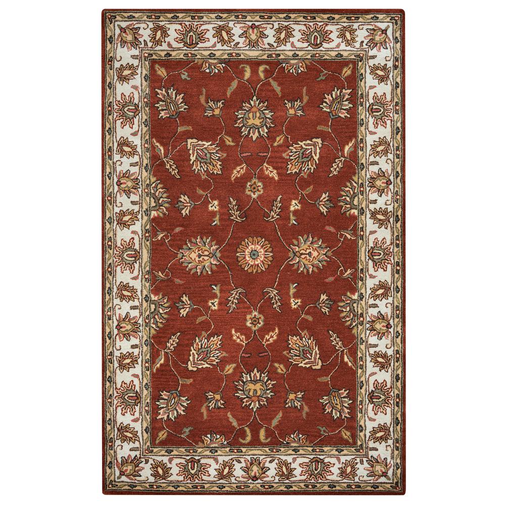 Sareena Red 8' x 10' Hand-Tufted Rug- SE1002. Picture 3