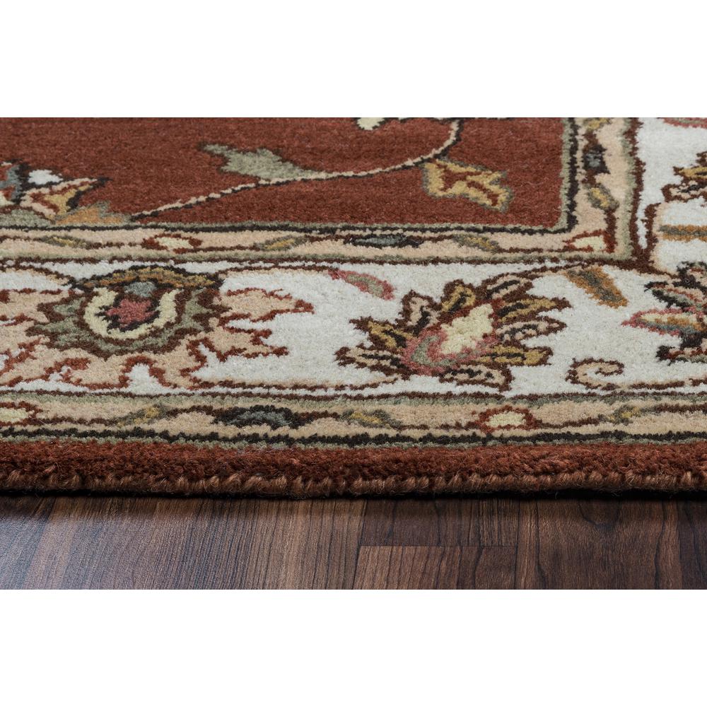 Sareena Red 8' x 10' Hand-Tufted Rug- SE1002. Picture 4