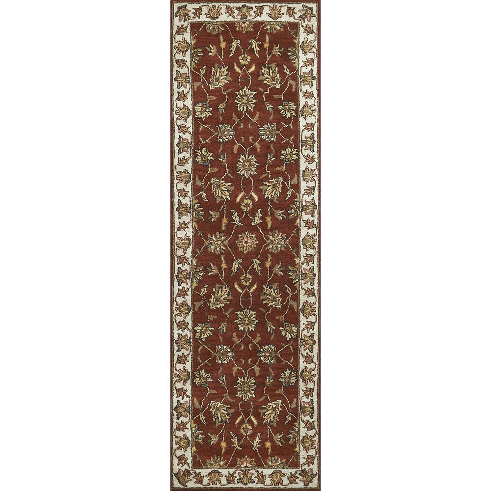 Sareena Red 8' x 10' Hand-Tufted Rug- SE1002. Picture 14