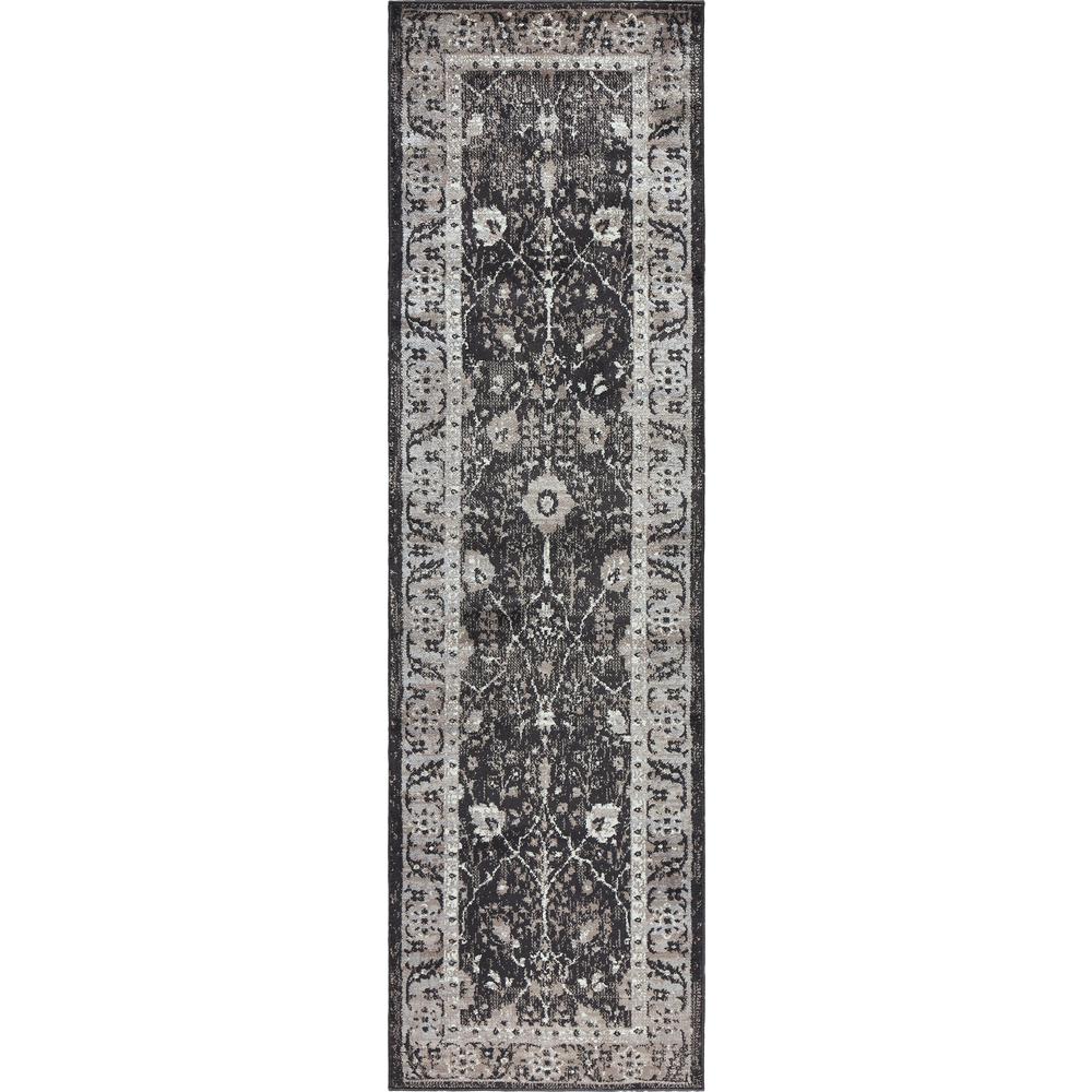 Swagger Black 7'10" x 10'10" Power-Loomed Rug- SW1004. Picture 7