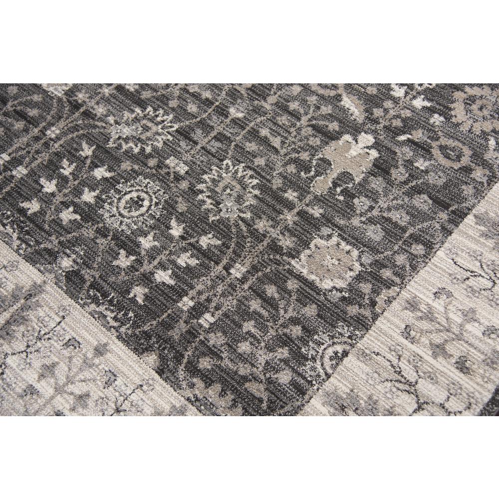 Swagger Gray 7'10" x 10'10" Power-Loomed Rug- SW1008. Picture 2