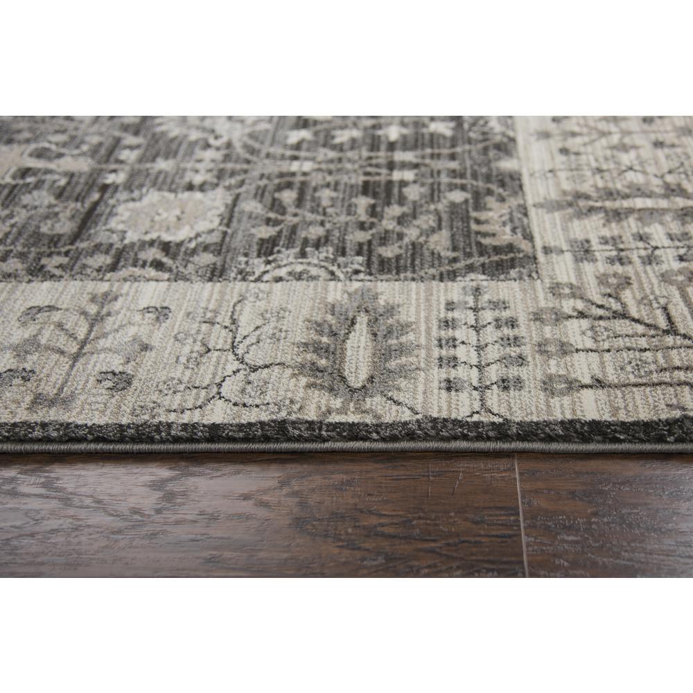 Swagger Gray 7'10" x 10'10" Power-Loomed Rug- SW1008. Picture 5