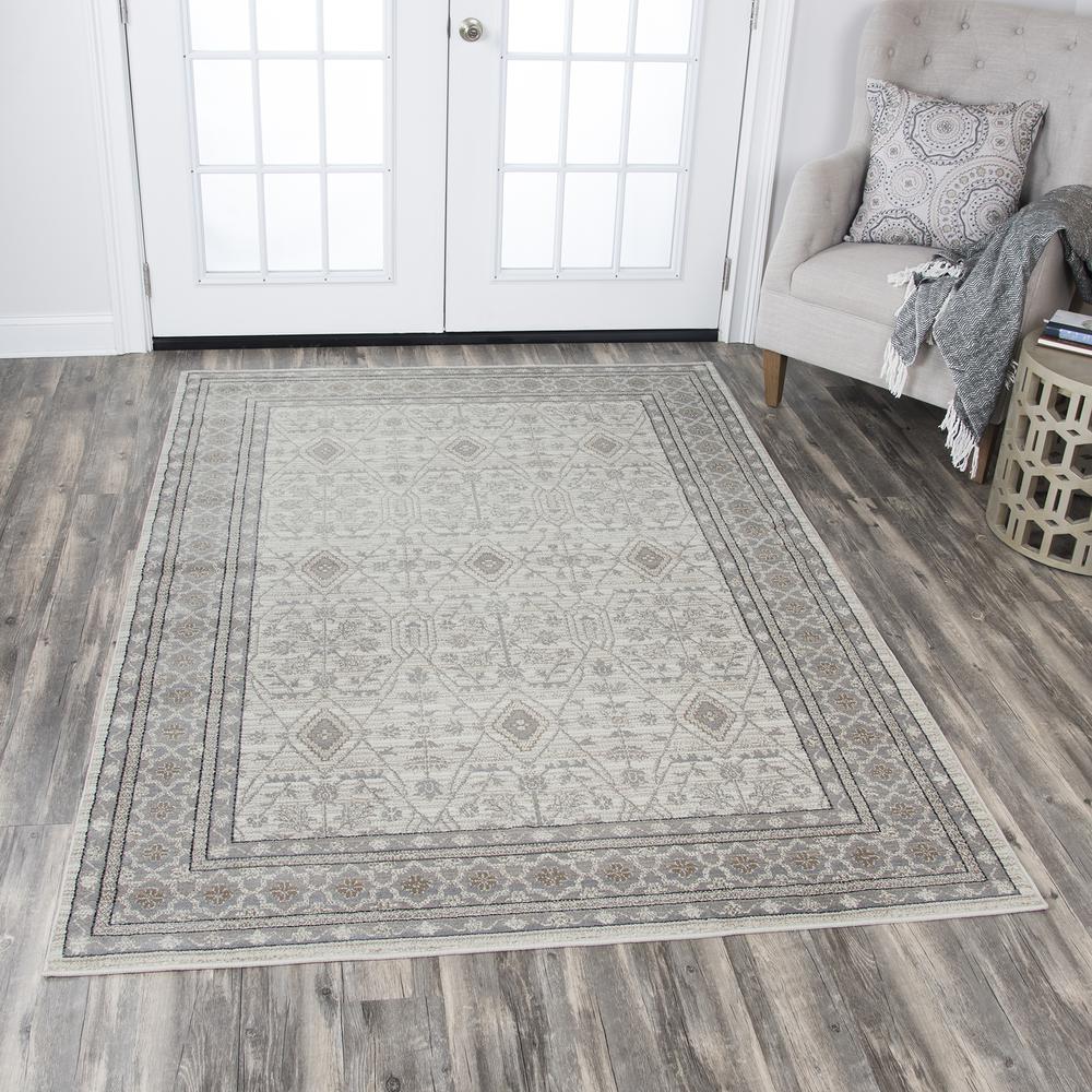 Swagger Neutral 7'10" x 10'10" Power-Loomed Rug- SW1009. Picture 13