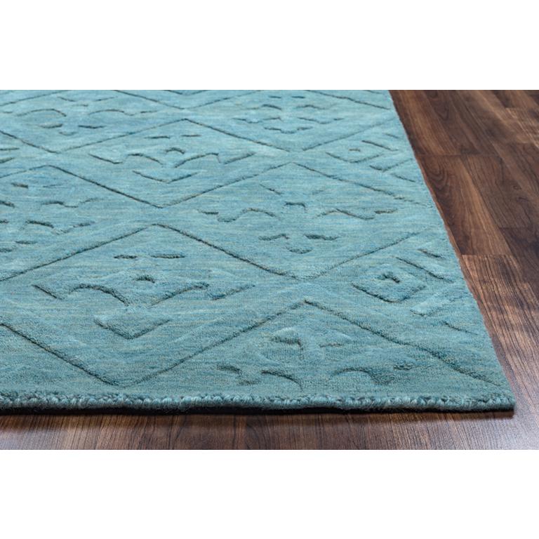 Technique Blue 8' x 10' Hand Loomed Rug- TC8272. Picture 8