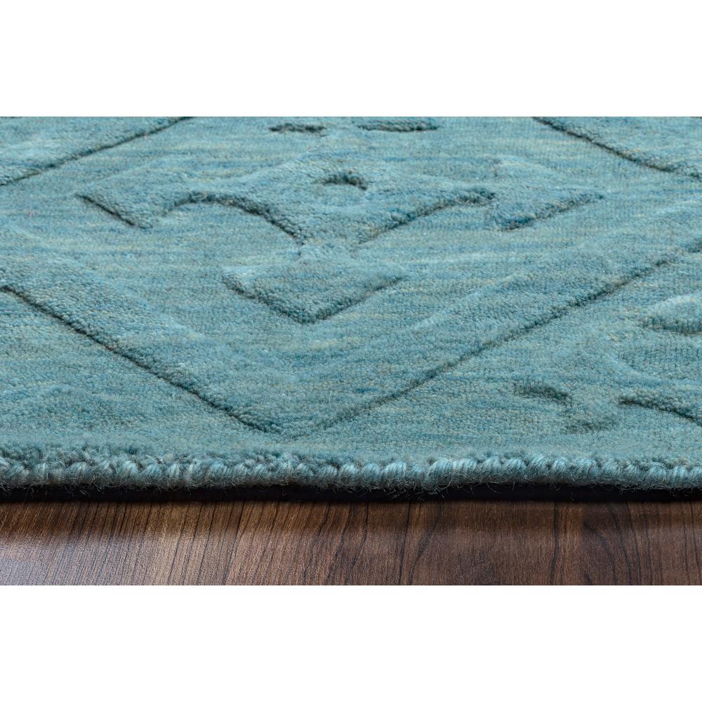 Technique Blue 8' x 10' Hand Loomed Rug- TC8272. Picture 4