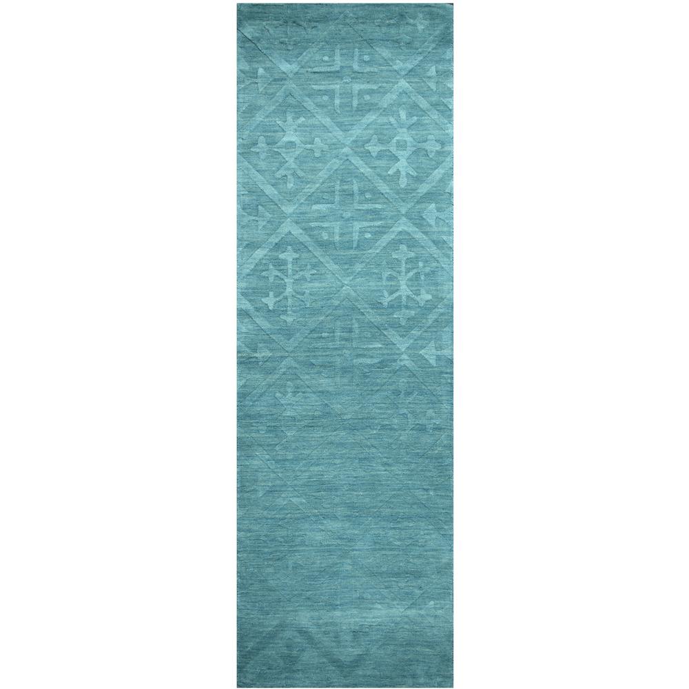 Technique Blue 8' x 10' Hand Loomed Rug- TC8272. Picture 14