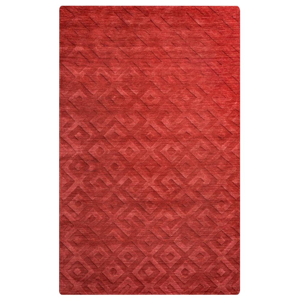 Technique Red 8' x 10' Hand Loomed Rug- TC8289. Picture 3