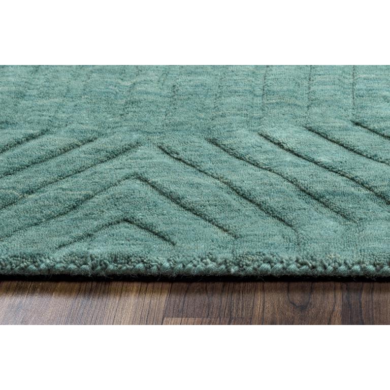 Technique Blue 8' x 10' Hand Loomed Rug- TC8577. Picture 11
