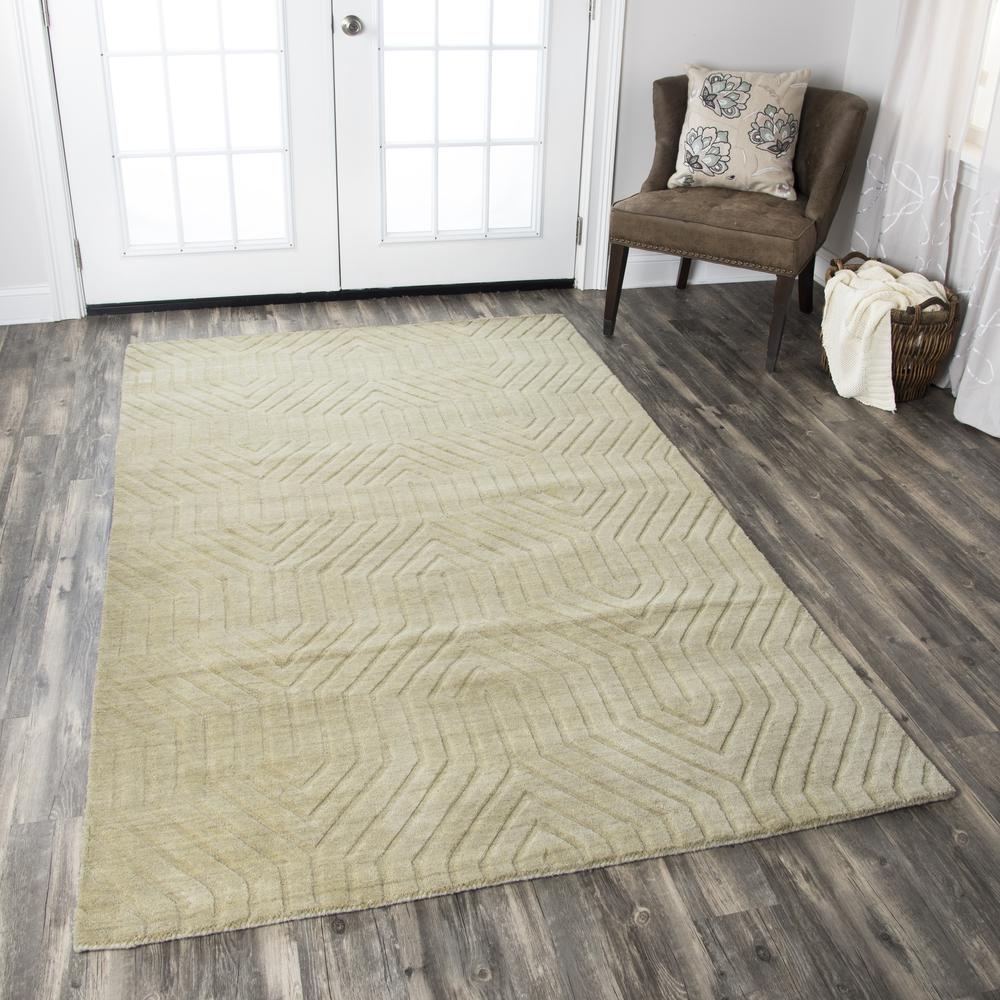 Technique Neutral 8' x 10' Hand Loomed Rug- TC8580. Picture 5