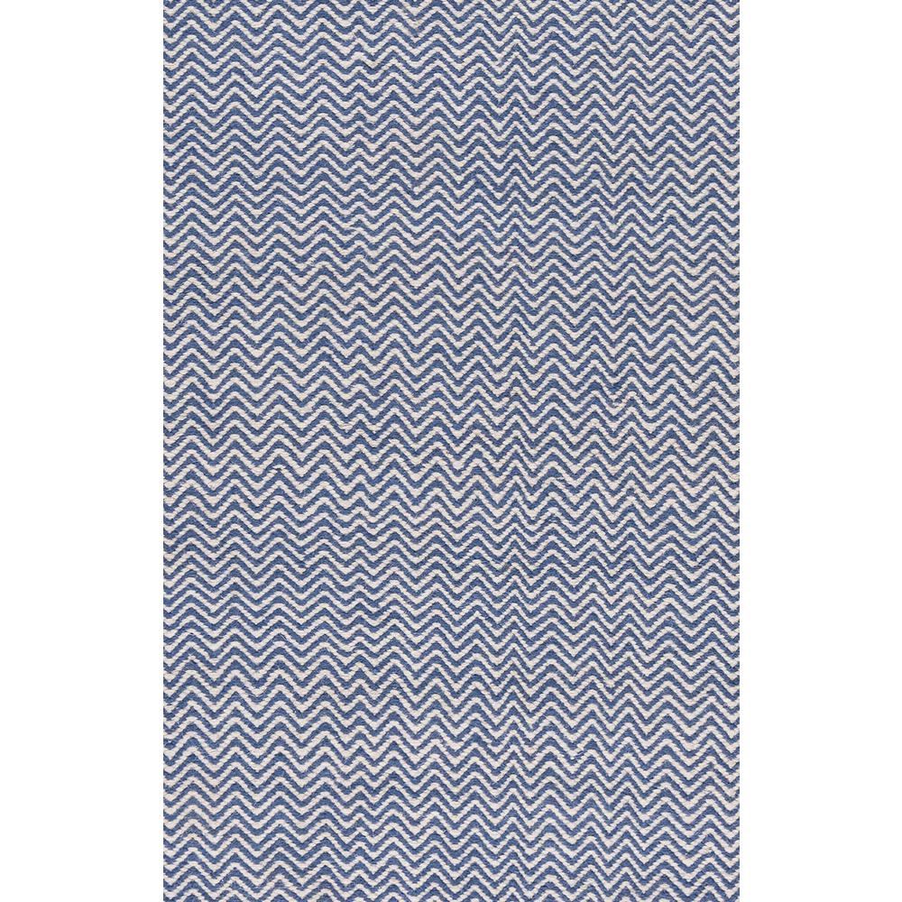 Twist Blue 3' x 5' Hand Woven Rug- TW2922. Picture 4