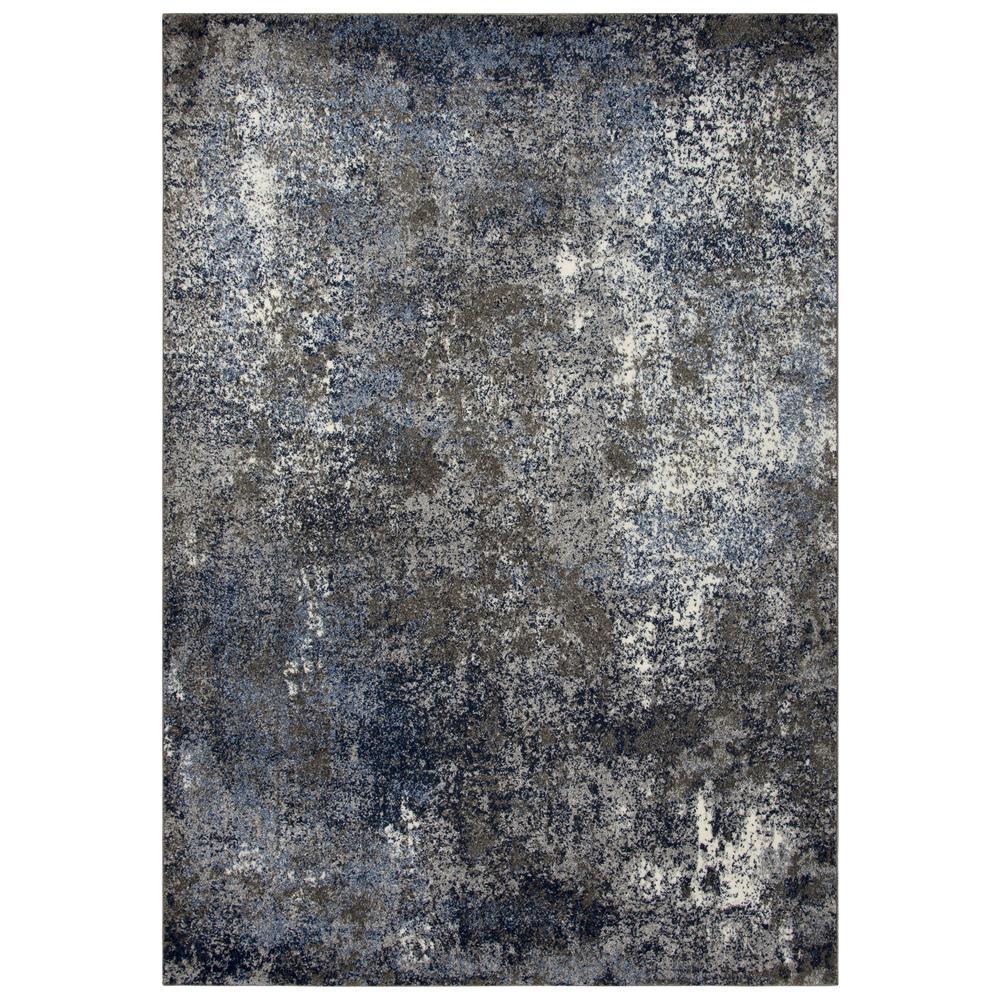 Venice Gray 8'10"x11'10" Power-Loomed Rug- VI1003. Picture 4