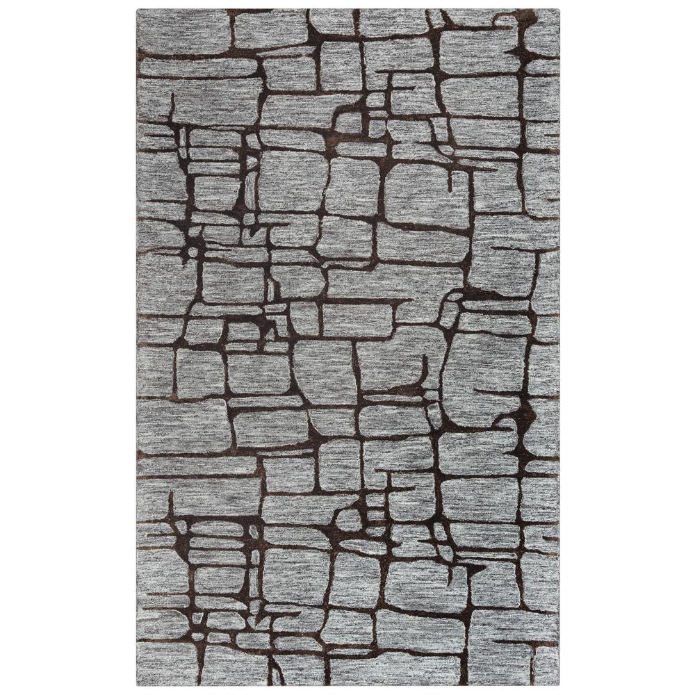 Winston Gray 7'9" x 9'9" Hand-Tufted Rug- WST104. Picture 4