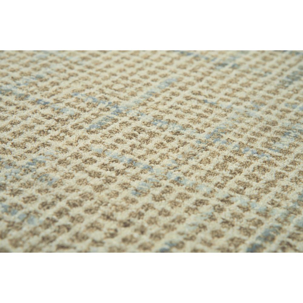 Hand Tufted Loop Pile Wool Rug, 7'6" x 9'6". Picture 4