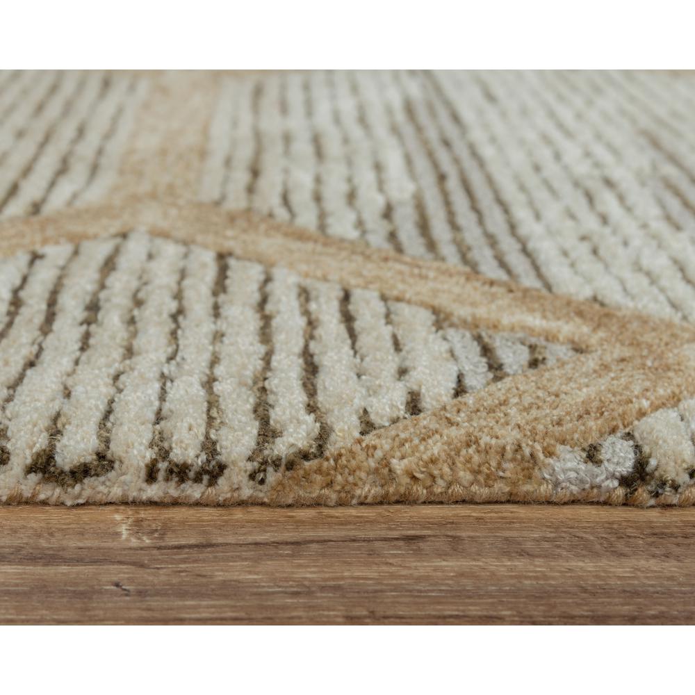 Honey Neutral 5'x7'6" Hand-Tufted Rug- 001101. Picture 5