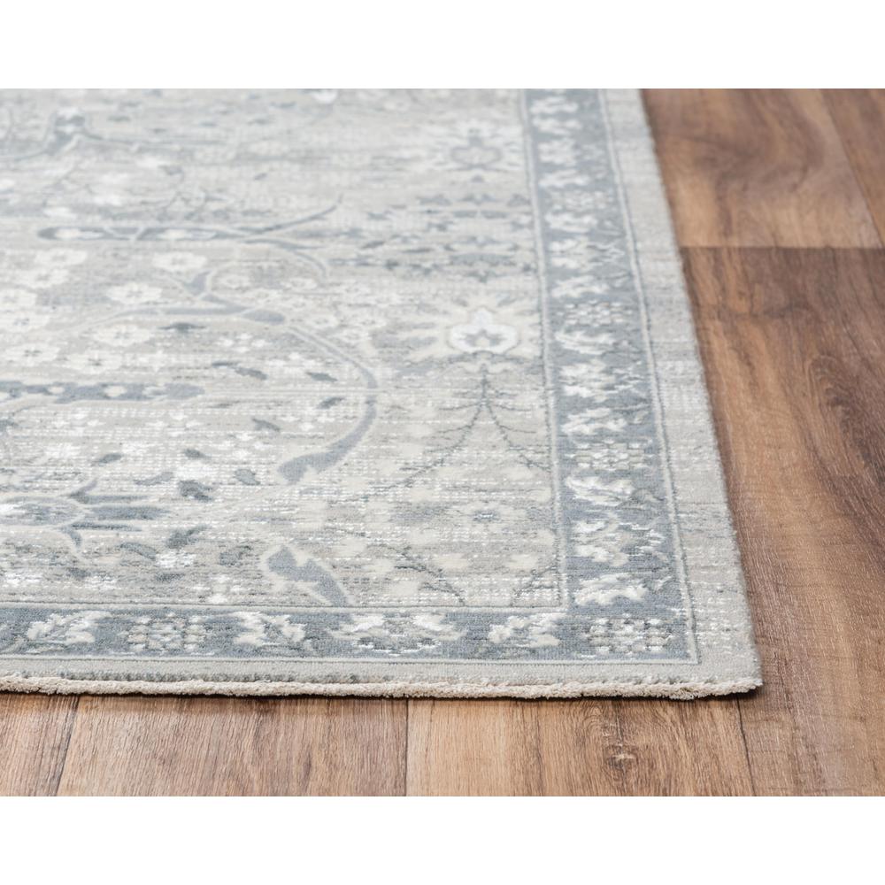 Hybrid Cut Pile Wool/ Tencel Rug, 8' x 10'. Picture 3