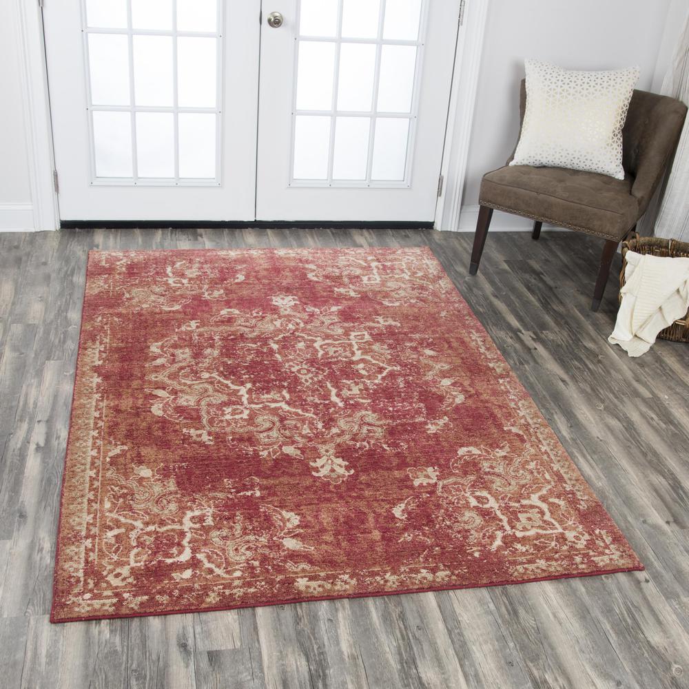 Hybrid Cut Pile Wool Rug, 2'6" x 8'. Picture 2
