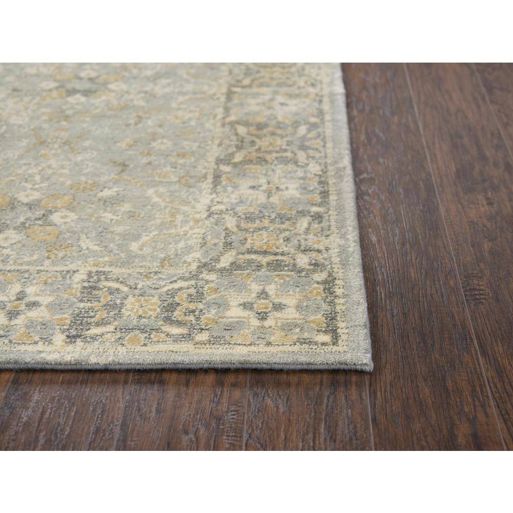 Hybrid Cut Pile Wool Rug, 2'6" x 8'. Picture 3