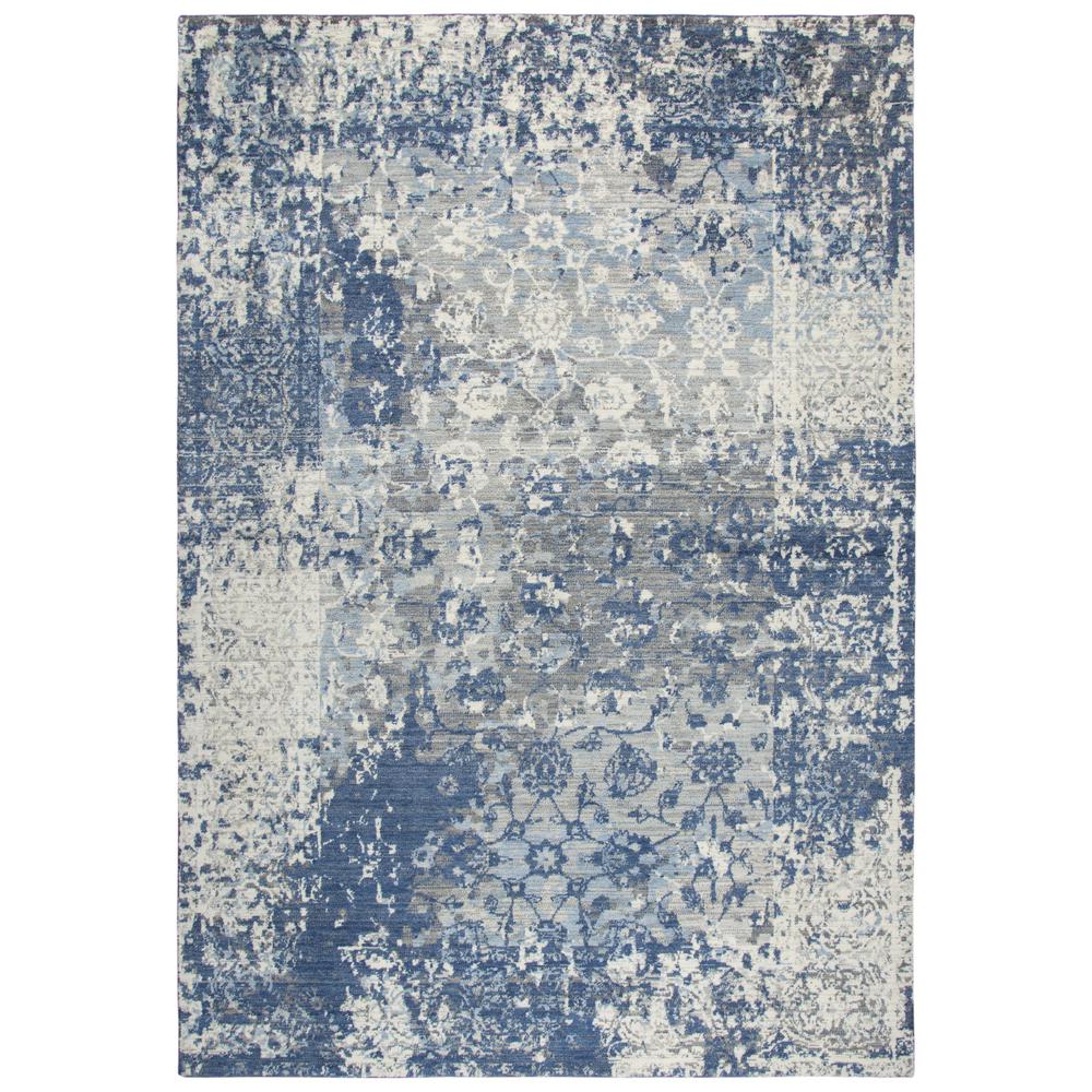 Hybrid Cut Pile Wool Rug, 5' x 8'. Picture 1