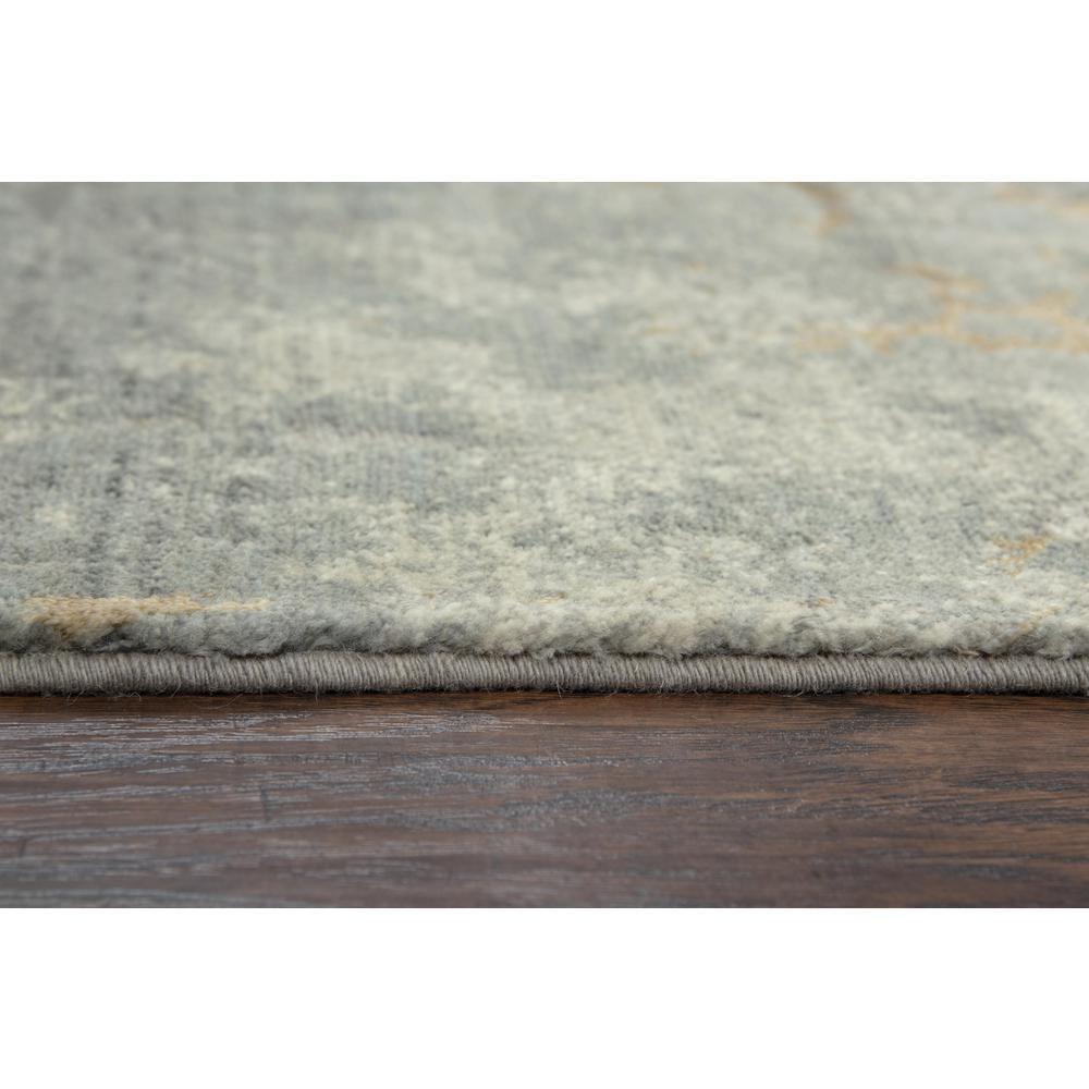 Hybrid Cut Pile Wool/ Tencel Rug, 2'6" x 8'. Picture 6