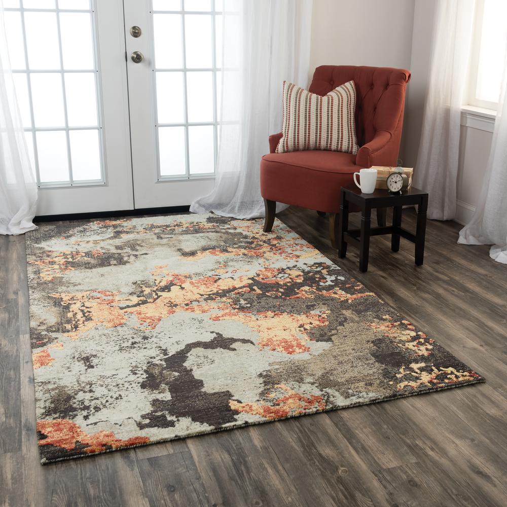 Alure Brown 8' x 10' Hybrid Rug- 009105. Picture 6