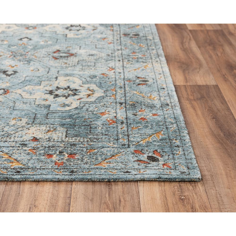 Alure Blue 8' x 10' Hybrid Rug- 009110. Picture 7