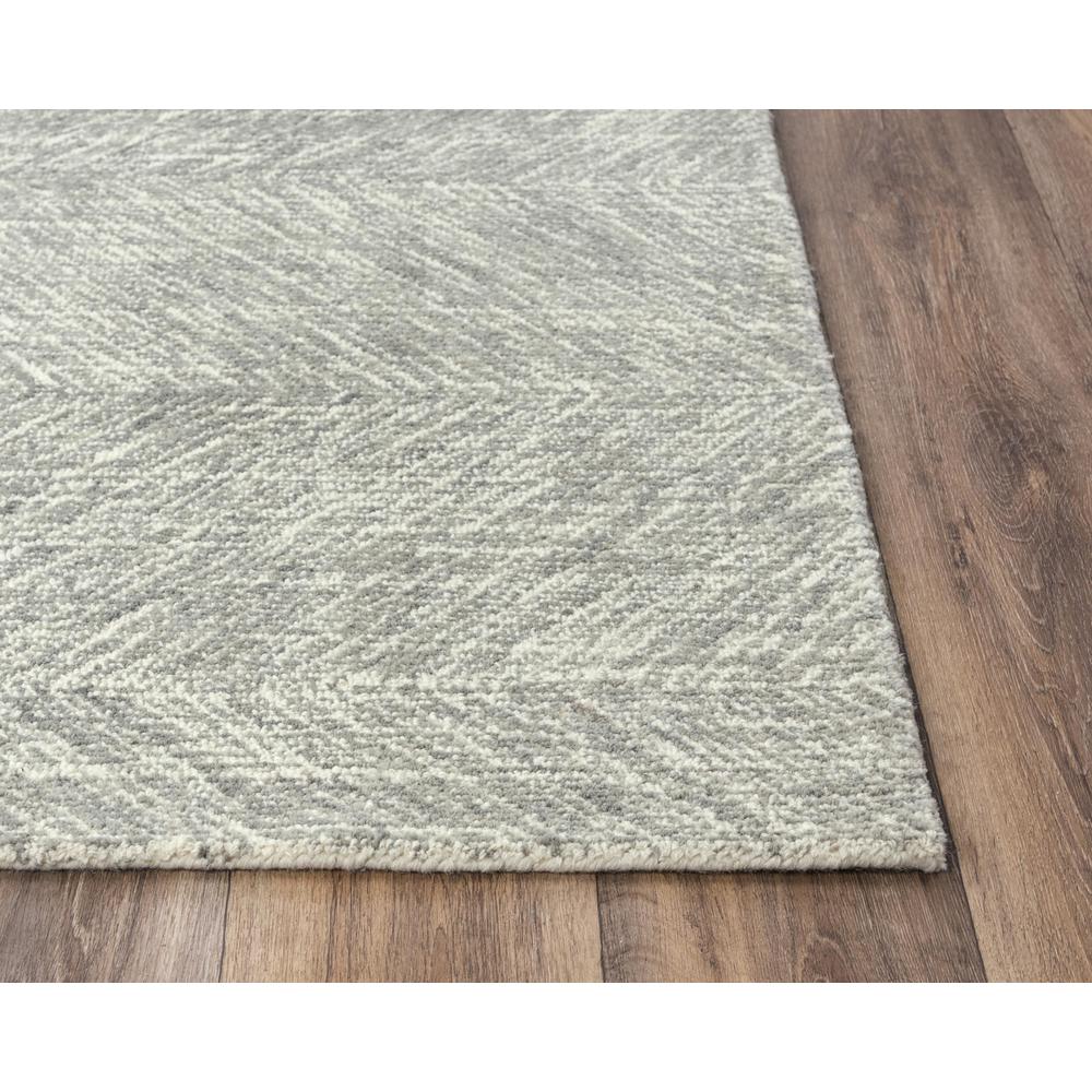 Hand Tufted Cut Pile Wool Rug, 8'6" x 11'6". Picture 3