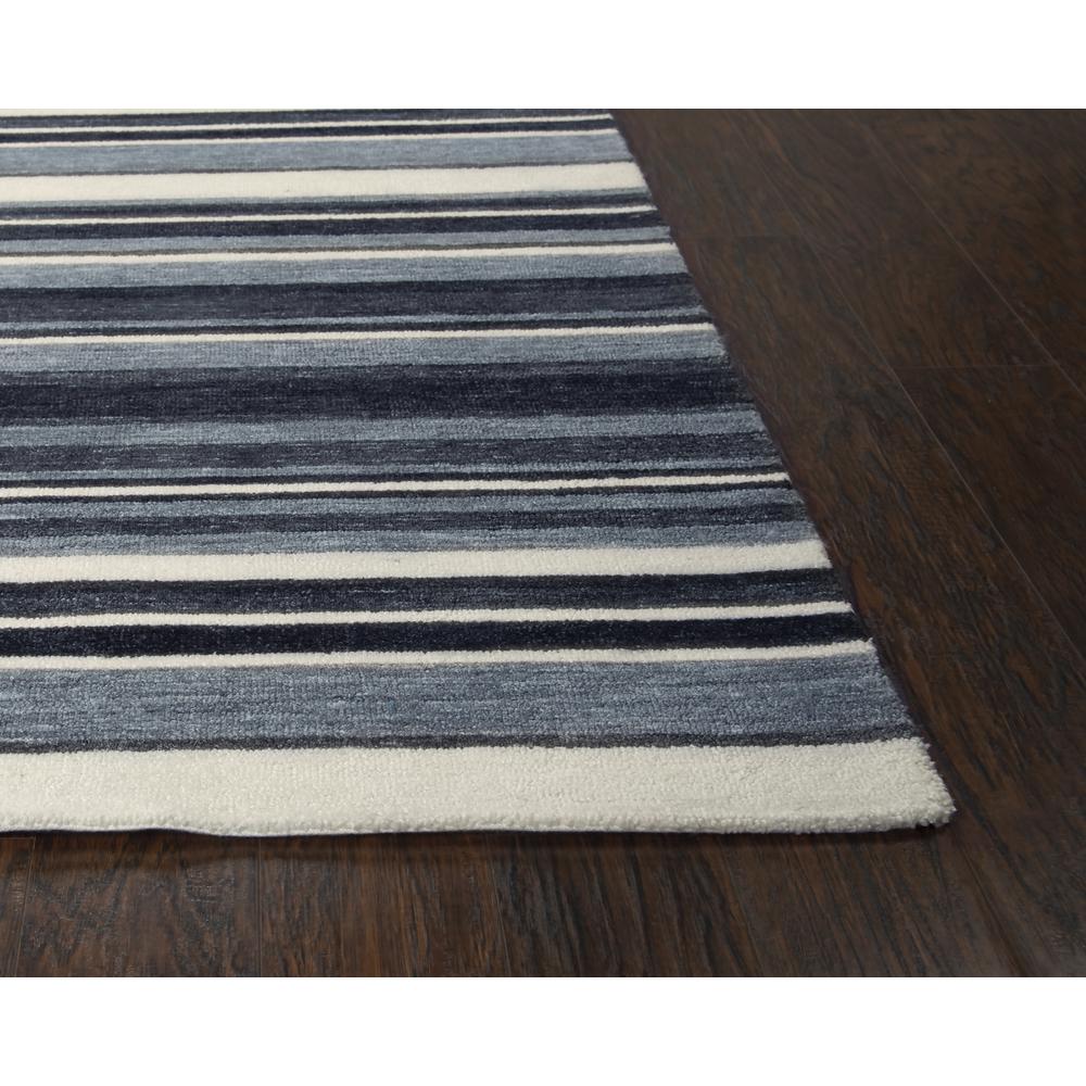 Bermuda Gray 7'6"X9'6" Hand-Tufted Rug- BMD103. Picture 1