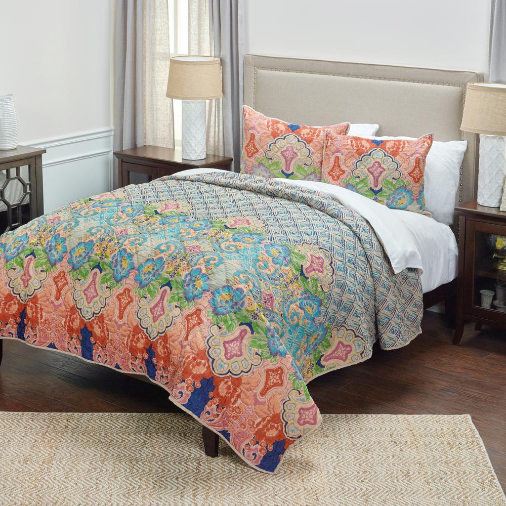 Rizzy Home 20" x 36" King Sham- BT1234. Picture 1