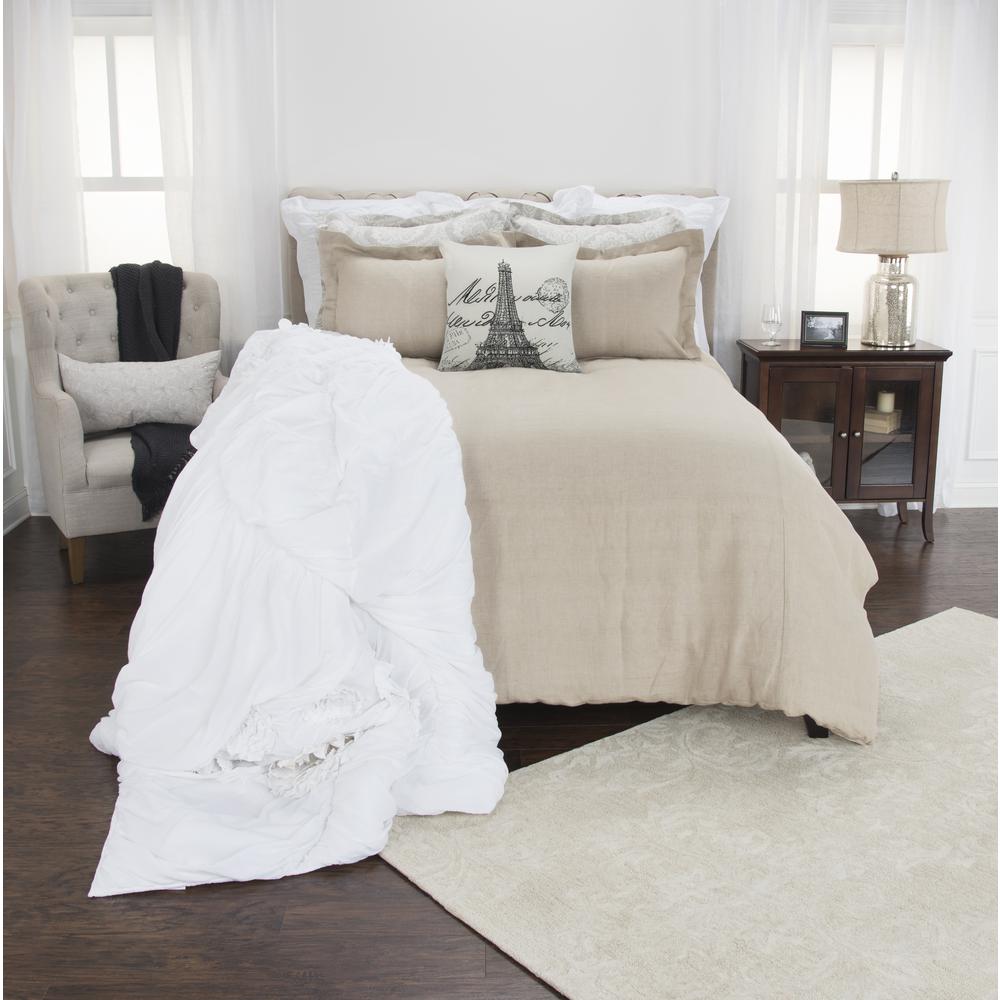 Rizzy Home 20" x 36" King Sham- BT1759. Picture 5