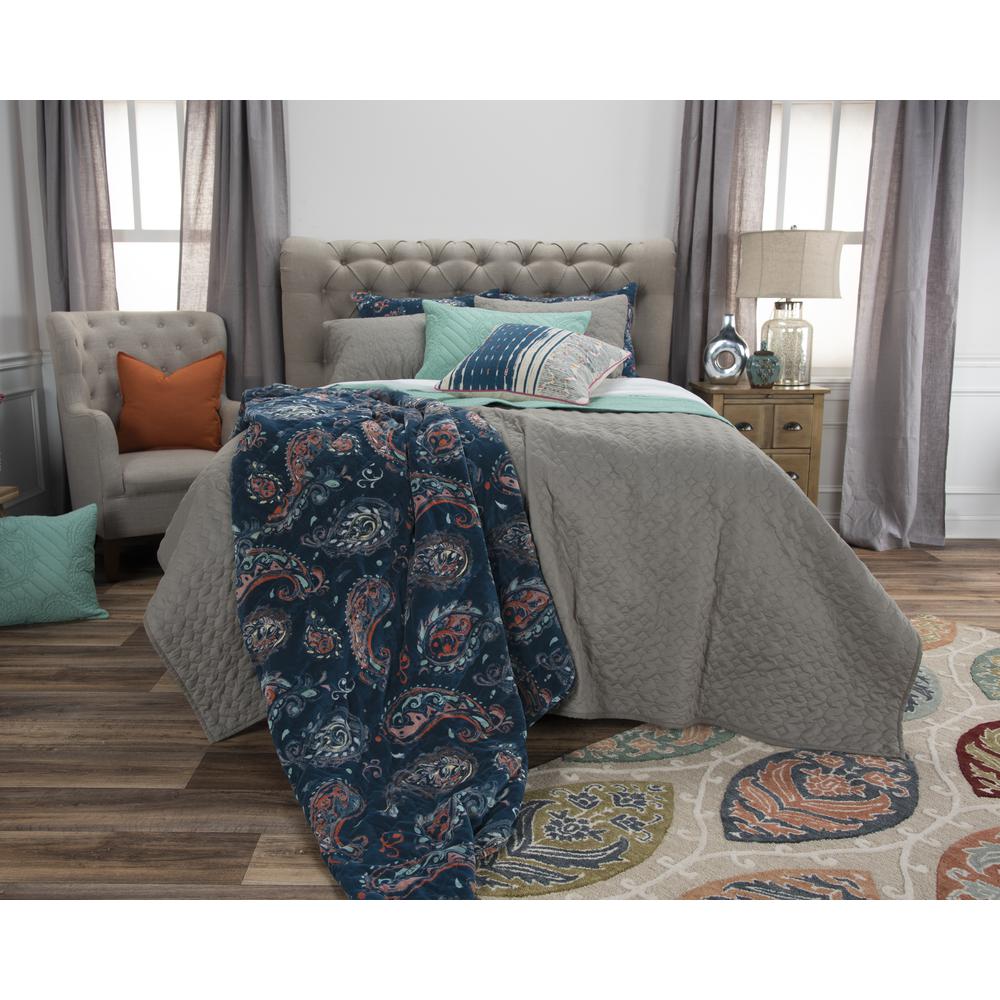 Rizzy Home 20" x 36" King Sham- BT1801. Picture 14