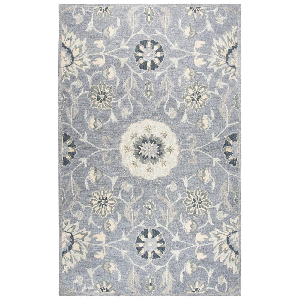 Cascade Gray 8' x 10' Hand-Tufted Rug- CD1008. Picture 4