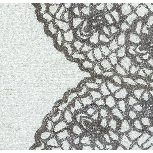 Charming Gray 9' x 12' Hand-Tufted Rug- CM1005. Picture 11