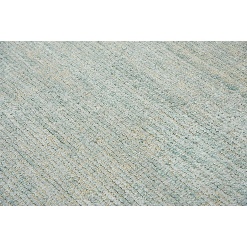Hand Loomed Cut & Loop Pile Viscose/ Wool Rug, 9' x 12'. Picture 5