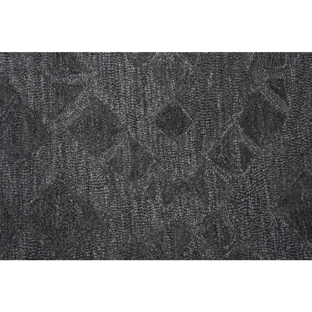 Hand Tufted Cut & Loop Pile Wool Rug, 8' x 10'. Picture 2