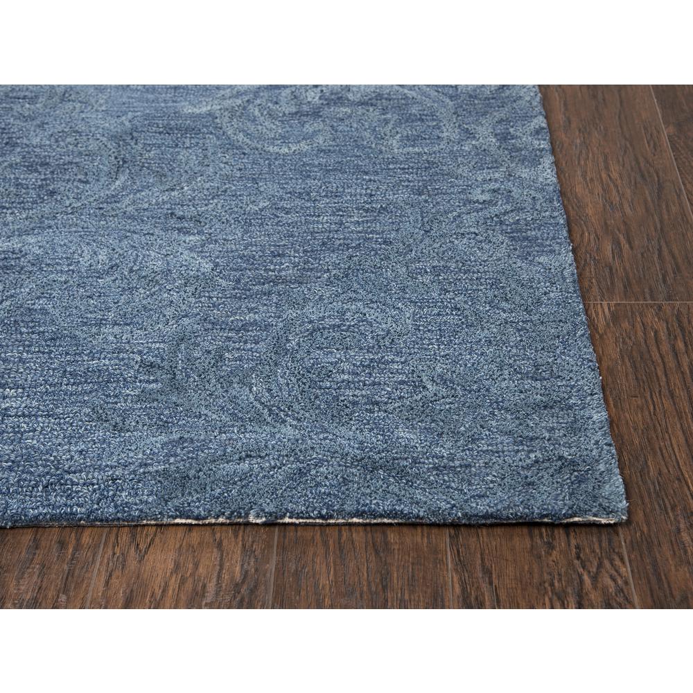 Emerson Blue 8' x 10' Hand-Tufted Rug- ES1019. Picture 7