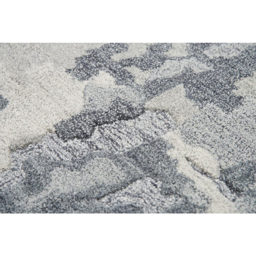 Flare Gray 8' x 10' Hand-Tufted Rug- FR1006. Picture 3