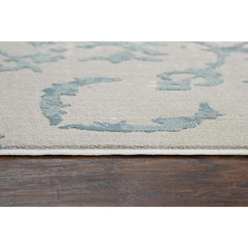 Power Loomed Cut Pile Polyester Rug, 5'3" x 7'6". Picture 6