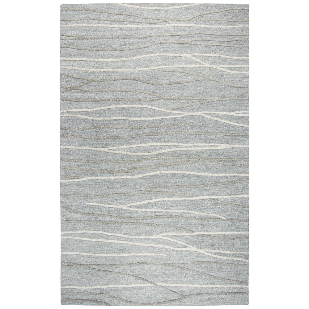 Geneva Gray 8' x 10' Hand-Tufted Rug- GN1012. Picture 5
