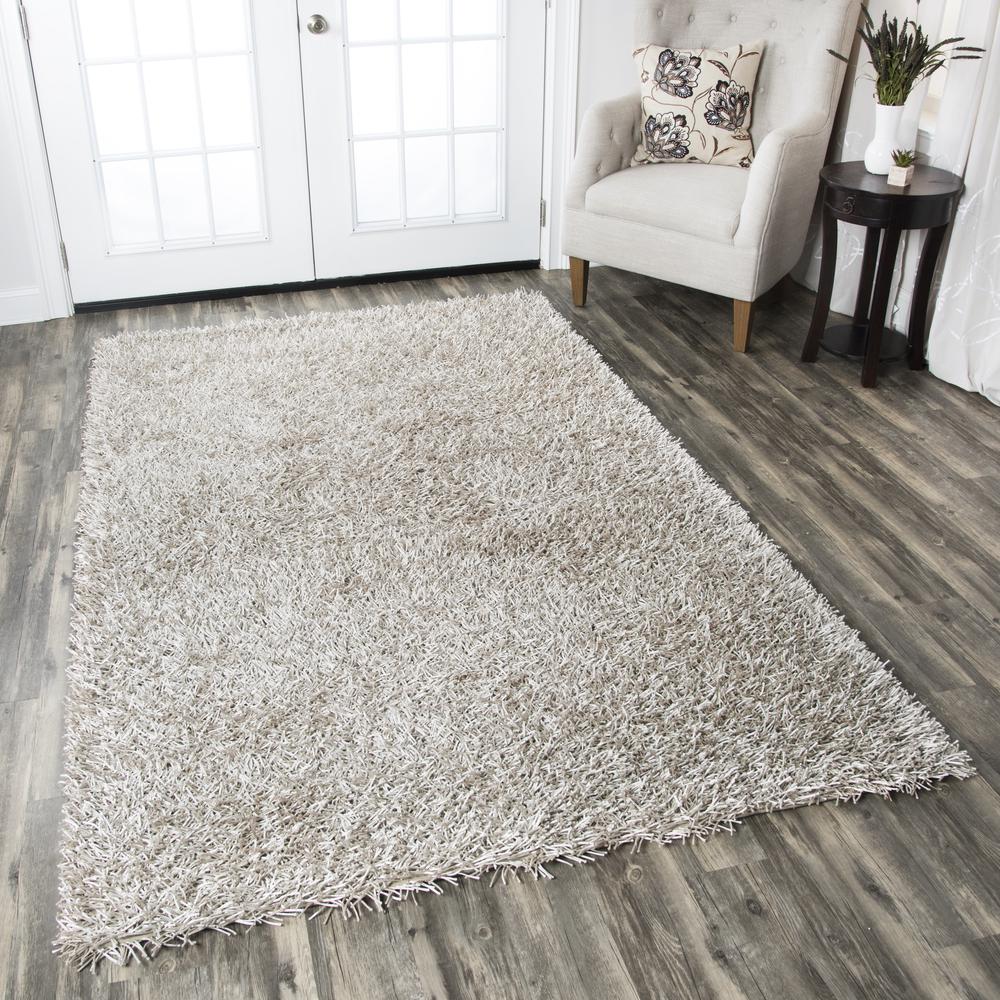 Kempton Neutral 6' x 9' Tufted Rug- KM2315. Picture 5