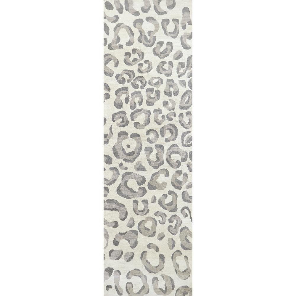 Liberty Gray 5' x 8' Hand-Tufted Rug- LB1002. Picture 10