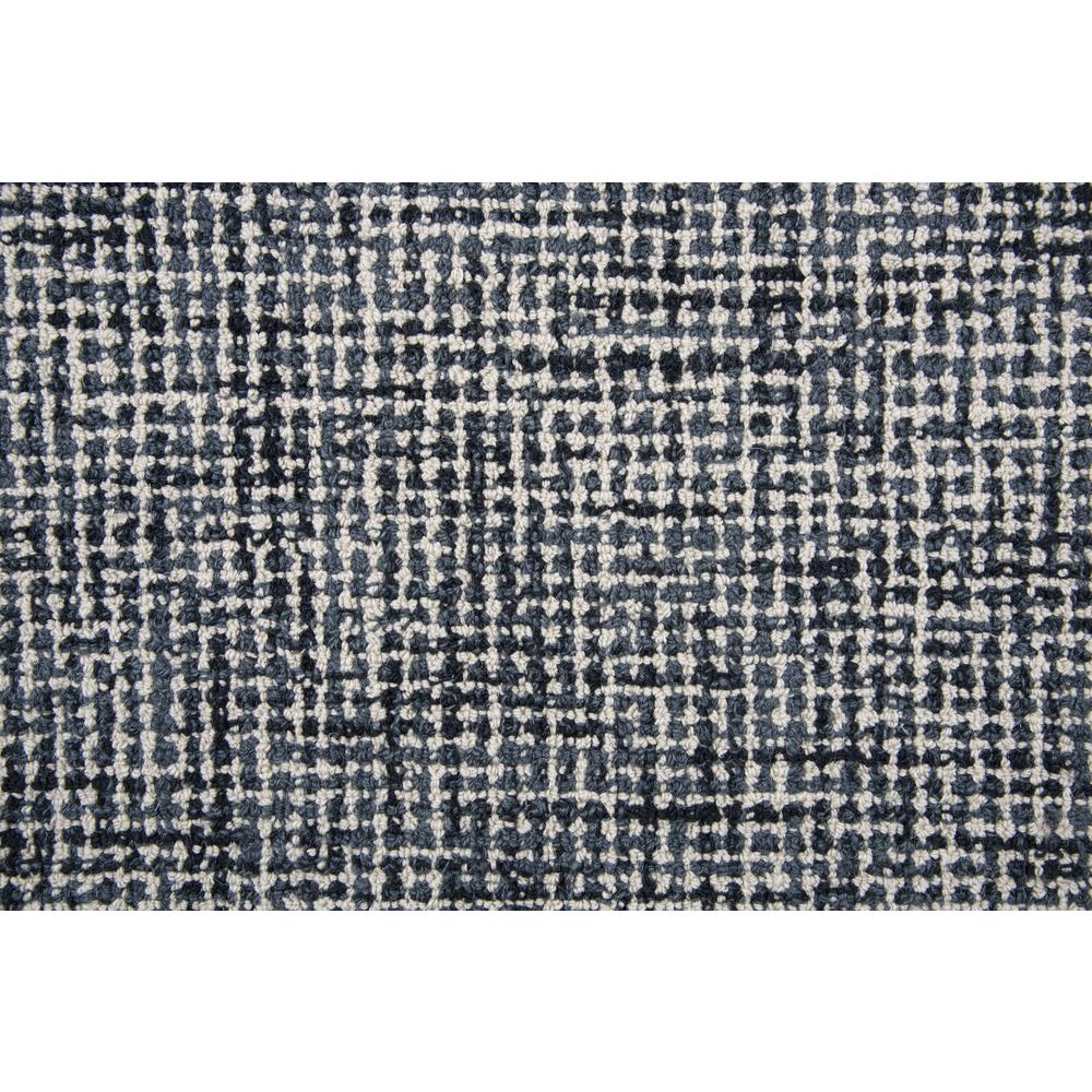 London Black 5' x 8' Hand-Tufted Rug- LD1013. Picture 2