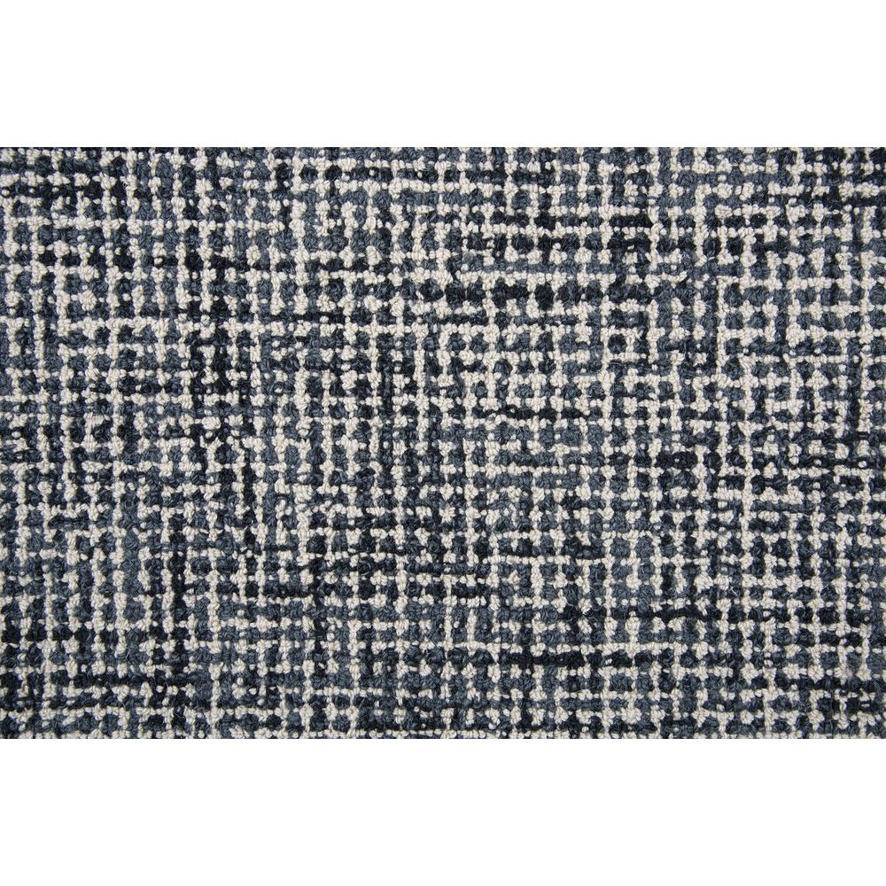 London Black 5' x 8' Hand-Tufted Rug- LD1013. Picture 9