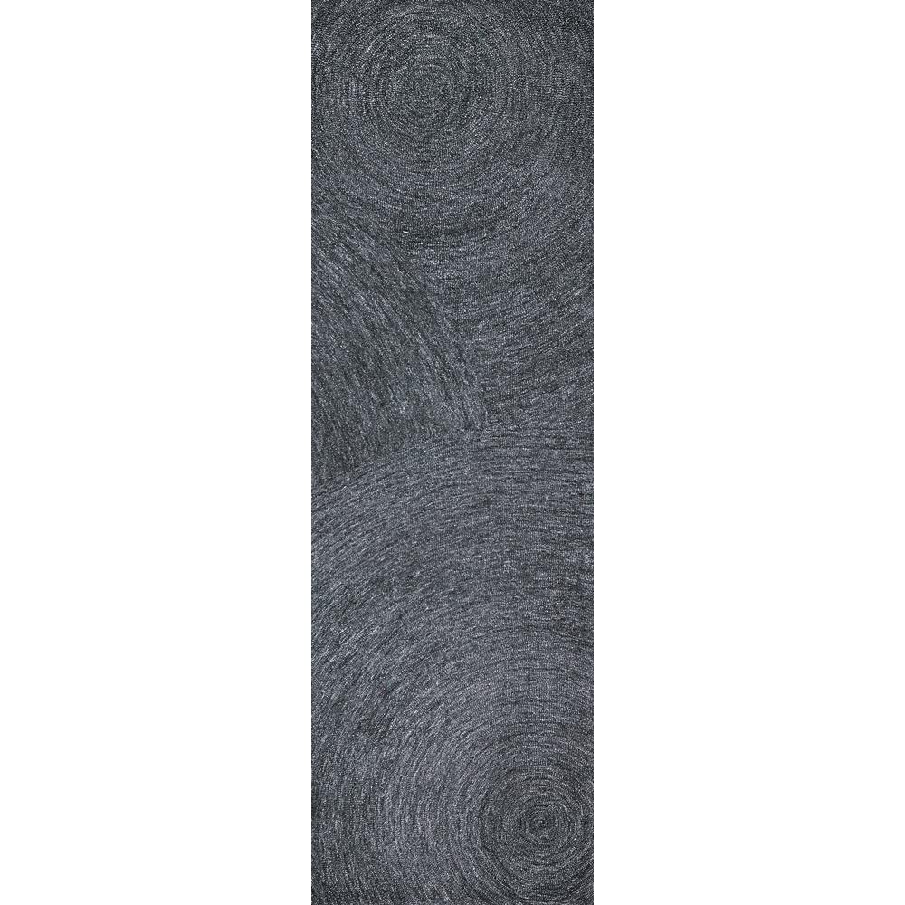London Gray 5' x 8' Hand-Tufted Rug- LD1015. Picture 6