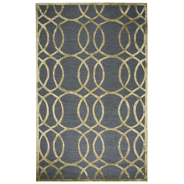 Madison Gray 5' x 8' Hand-Tufted Rug- MI1002. Picture 8