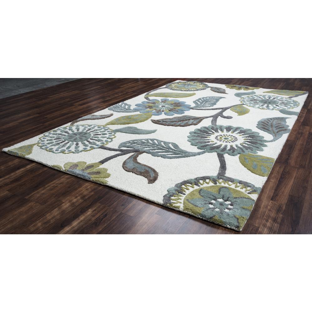 Milan Neutral 9' x 12' Hand-Tufted Rug- ML1011. Picture 1