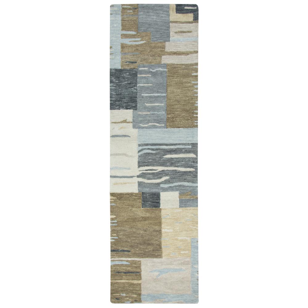 Napoli Neutral 9' x 12' Hand-Tufted Rug- NP1001. Picture 6